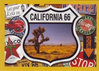California Route 66 Postcard