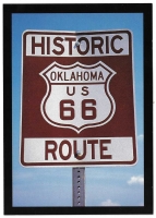 Oklahoma Route 66 Sign