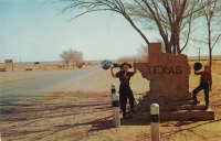 Texas Welcome Marker