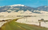 Entering Eagle Nest, New Mexico Postcard