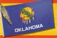 Oklahoma Flag Postcard
