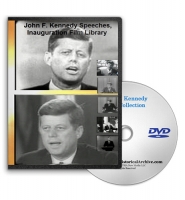 John F. Kennedy Speeches, Inauguration, Etc. Film Library DVD