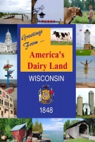 Wisconsin Greetings Postcard (4x6)