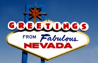 Nevada Postcard Poster