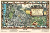 Oregon Trail Map 11x17 Poster