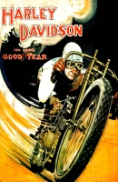Harley Davidson Good Year (1918) 11x17 Poster