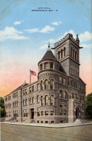 Springfield, Missouri City Hall Postcard