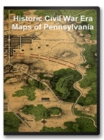 Pennsylvania Civil War Maps CD