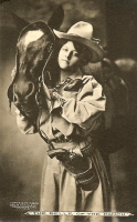 Belle of the Ranch Postcard