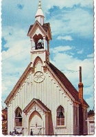 Fairplay, Colorado Chapel Postcard