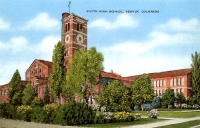 Denver, Colorado South Highschool Postcard