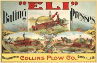 Collins Plow Company 11x17 Poster