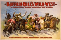 Buffalo Bill Wild West Show 11x17 Poster
