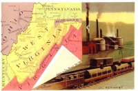 West Virginia Reproduction Vintage Postcard