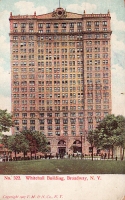 Whitehall Building, New York City Postcard