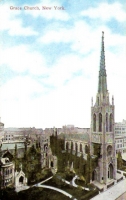 Grace Church, New York City Postcard