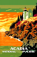 Acadia National Park 11x17 Poster