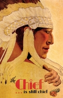 The Chief Is Still Chief Santa Fe Railway Travel  11x17 Poster