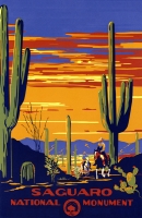 Sagaru National Monument, Arizona 11x17 Poster