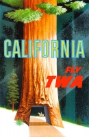 TWA California 11x17 Poster