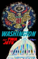 TWA Washington D.C. 11x17 Poster