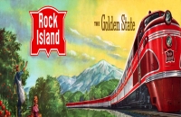 Rock Island California Railroad 11x17 Poster