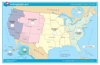 U.S. Time Zones Map