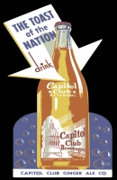 Capitol Club Beverages 11x17 Poster