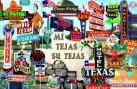 Signs of Texas 11x17 Poster