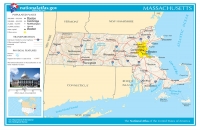 Massachusetts 11x17 Map