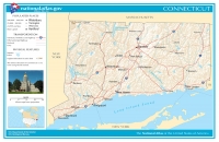 Connecticut 11x17 Map