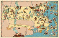 Massachusetts Gay Geography 11x17 Map