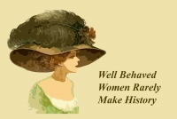 Well behaved women... Postcard