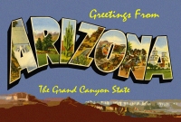 Arizona Greetings Postcard
