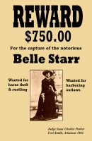 Belle Starr Wanted 11x17 Poster