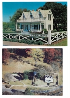 Denison, Texas - Eisenhower's Birthplace - Set of Two Postcards