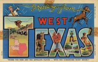 West Texas Large Letter