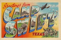 Camp Swift, Texas Large Letter