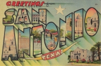 San Antonio Large Letter