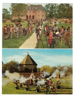 Colonial Williamsburg, Virginia - Set of Two