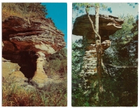 Dells, Wisconsin Rock Formations - Set of 2