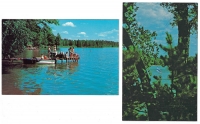 Wisconsin Camp Postcards - Set of Two
