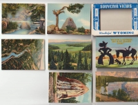 Wyoming Mini Souvenir Postcards