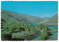 Snake River, Oregon - Copperfield Park Postcard