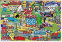 Route 66 Who, What, & Where Postcard