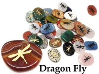 Totem Worry Stone (Dragon Fly)