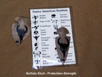 Symbol Arrowheads - Buffalo Skull
