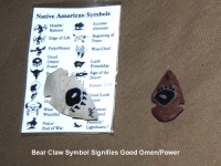Symbol Arrowheads - Bear Claw