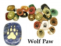 Totem Worry Stone (Wolf Paw)