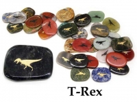Totem Worry Stone (T-Rex)